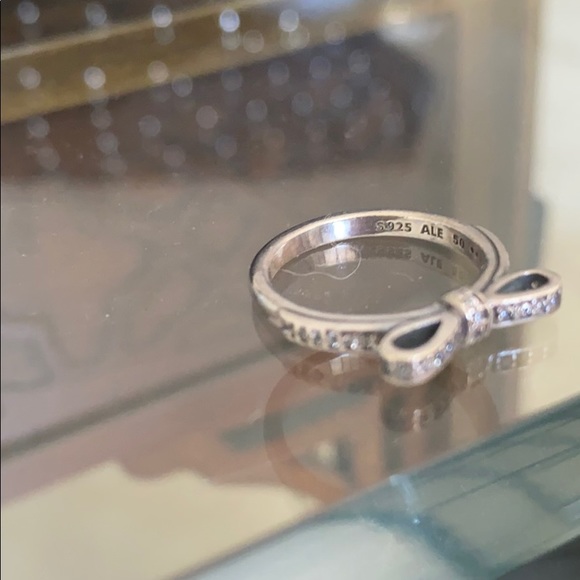 Pandora Bow Ring Size 50 - Picture 4 of 4